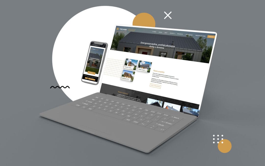 Wybrane realizacje 7 Techma+ domy drewniane